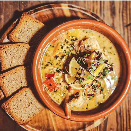 The Oyster Shack Escambron Beach Garlic Butter Shrimp