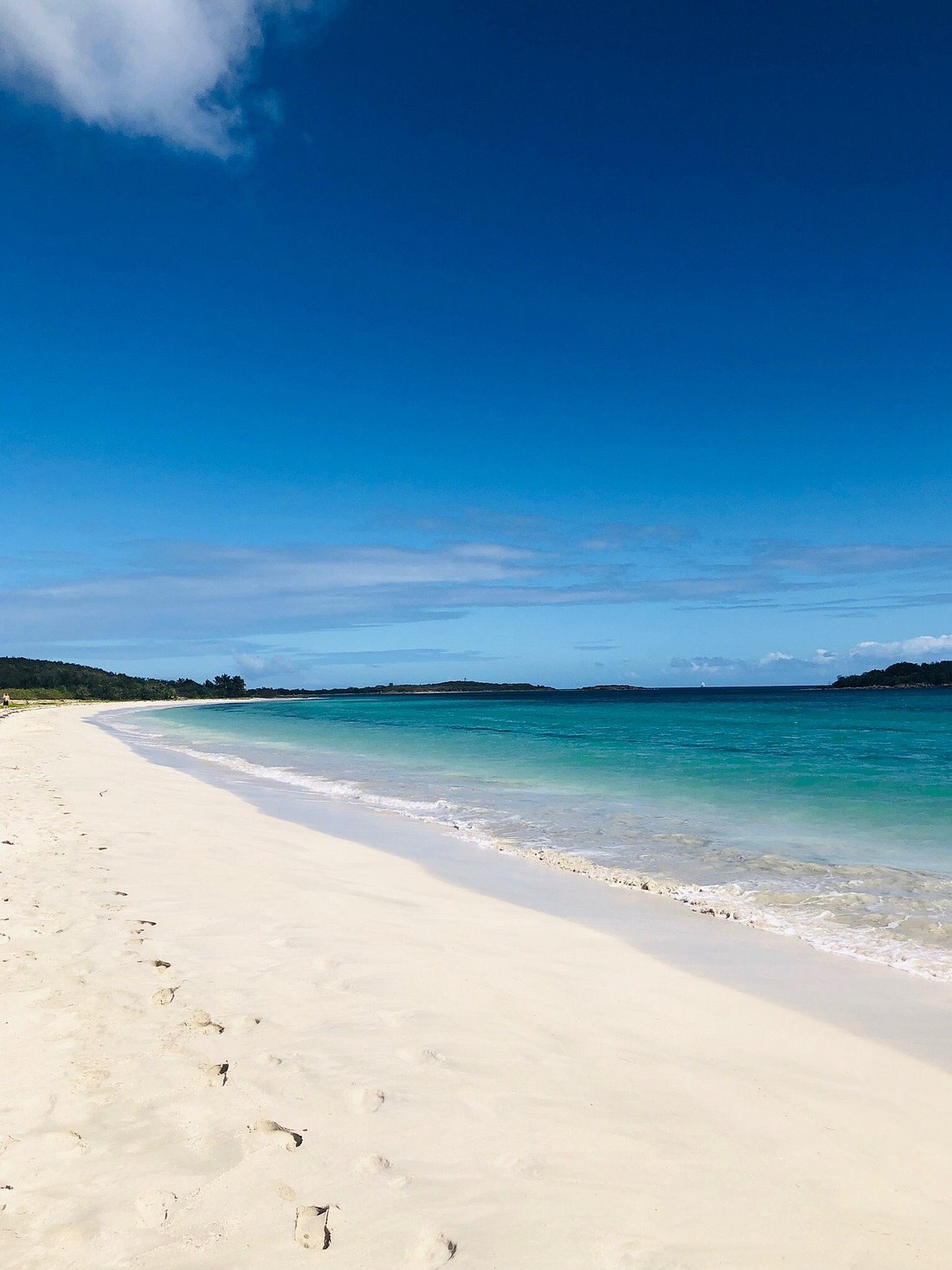Vieques Island La Chiva Beach Puerto Foot Prints